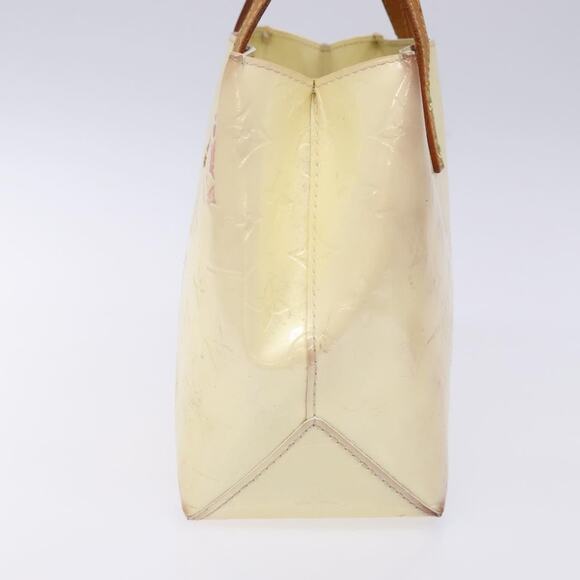 LOUIS VUITTON Monogram Vernis Reade PM Hand Bag Perle M91336 - Picture 4 of 12